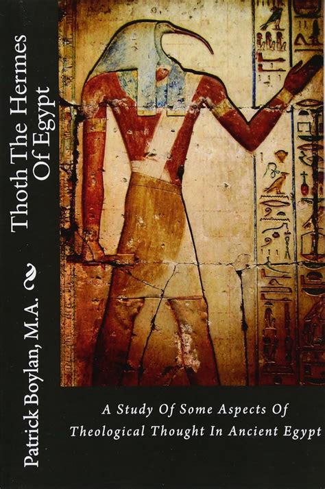 Thoth, the Hermes of Egypt: A Study of Some Aspects of